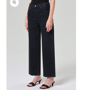 Agolde Women's Black Ankle & Cropped Jeans